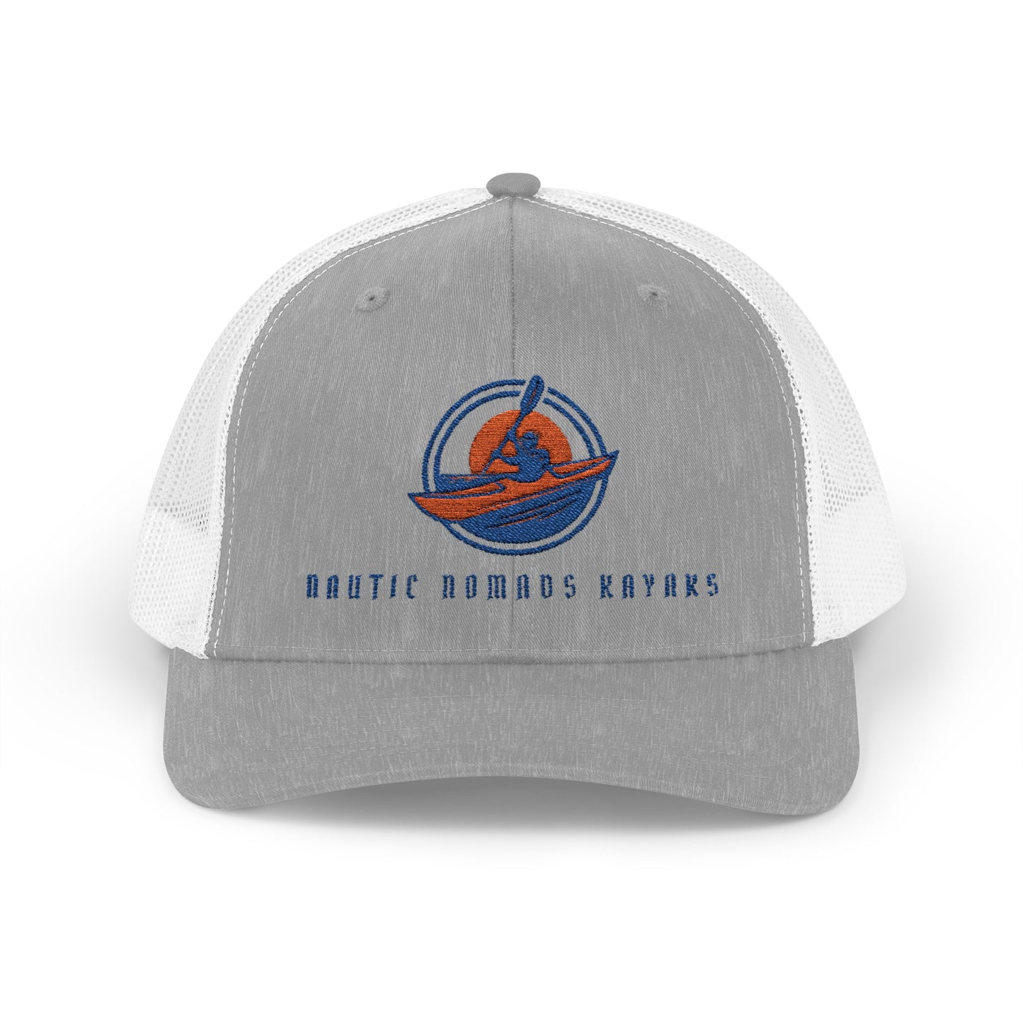 Nautical Adventure Snapback Trucker Cap – Perfect for Kayakers and Outdoor Enthusiasts
