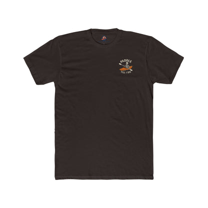 Paddle Till I Die Skeleton Kayak Tee – Unisex Cotton T-Shirt
